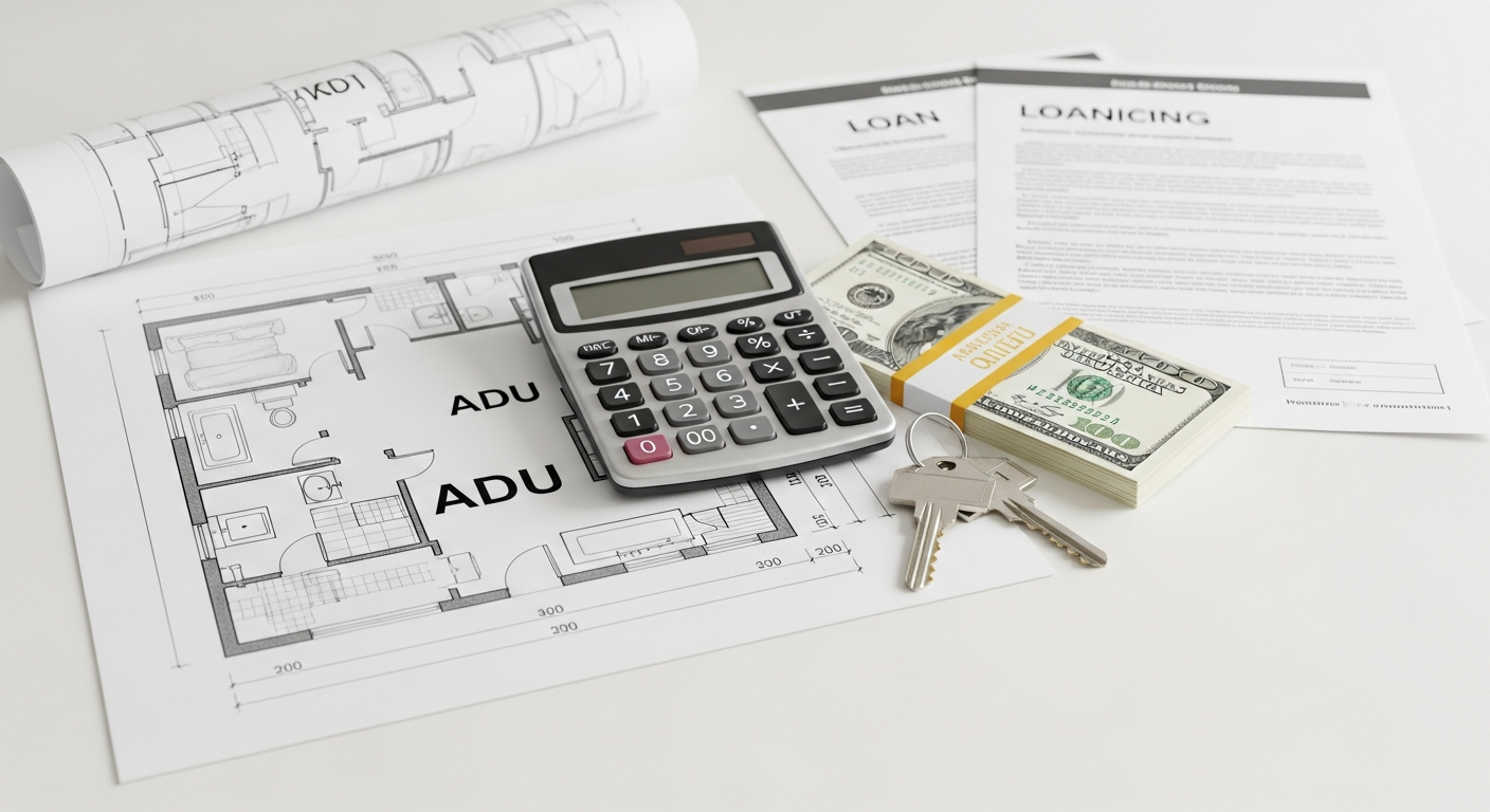 ADU financing options available in California