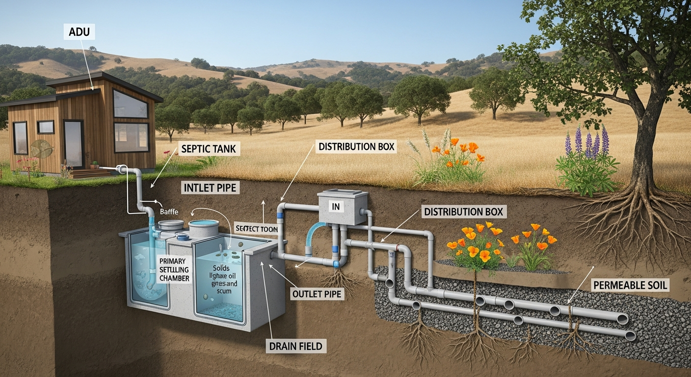 ADU Septic Systems: The Complete Guide for Properties Without Sewer Access