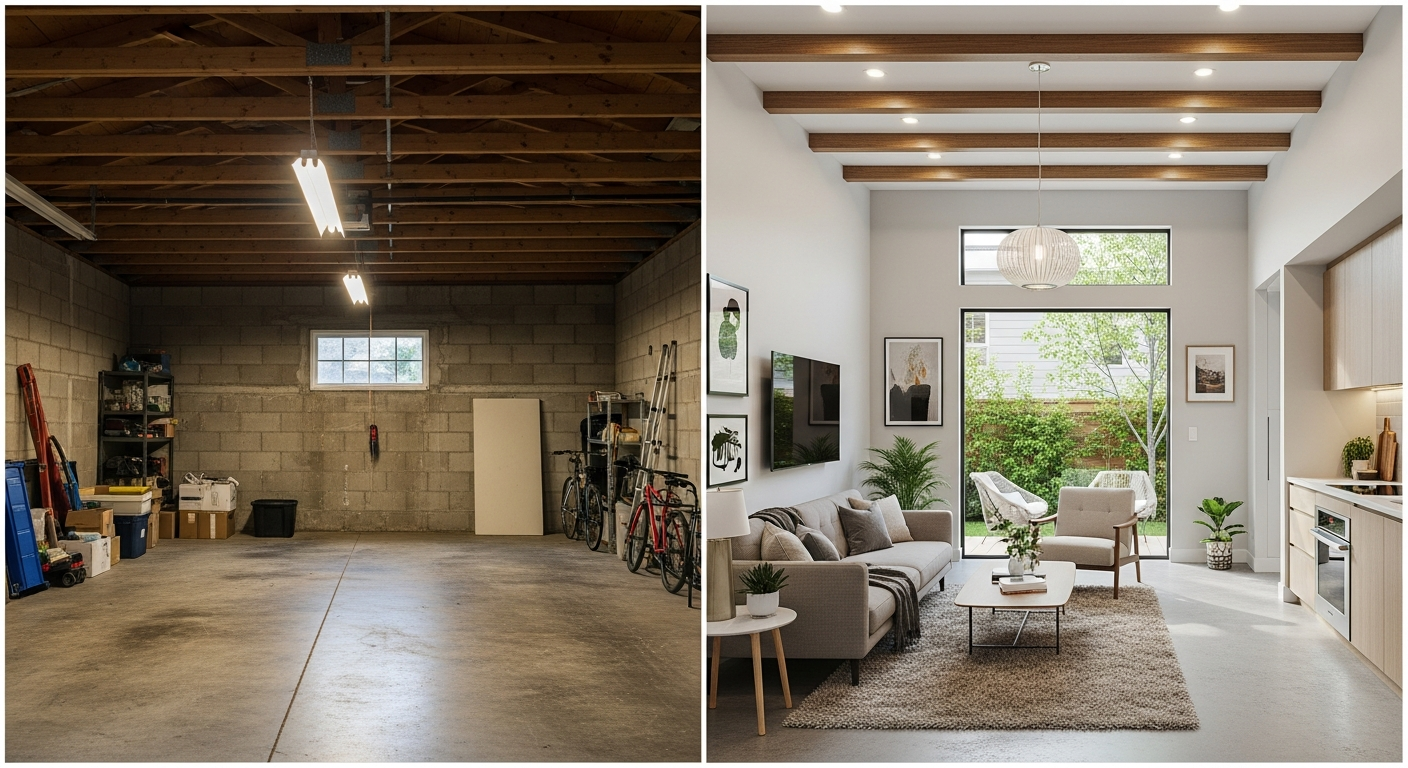 Stylish garage conversion ADU in Los Angeles