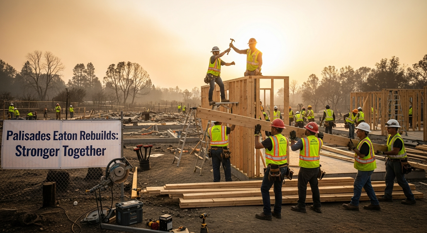 Impacted by Palisades or Eaton fires? We are here to help rebuild. 