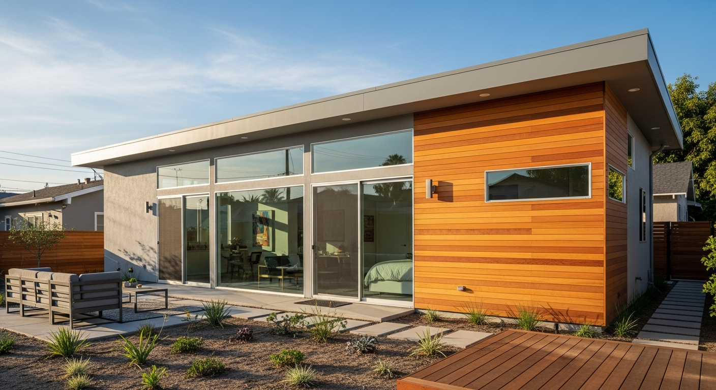 Contemporary modern ADU design popular in Los Angeles