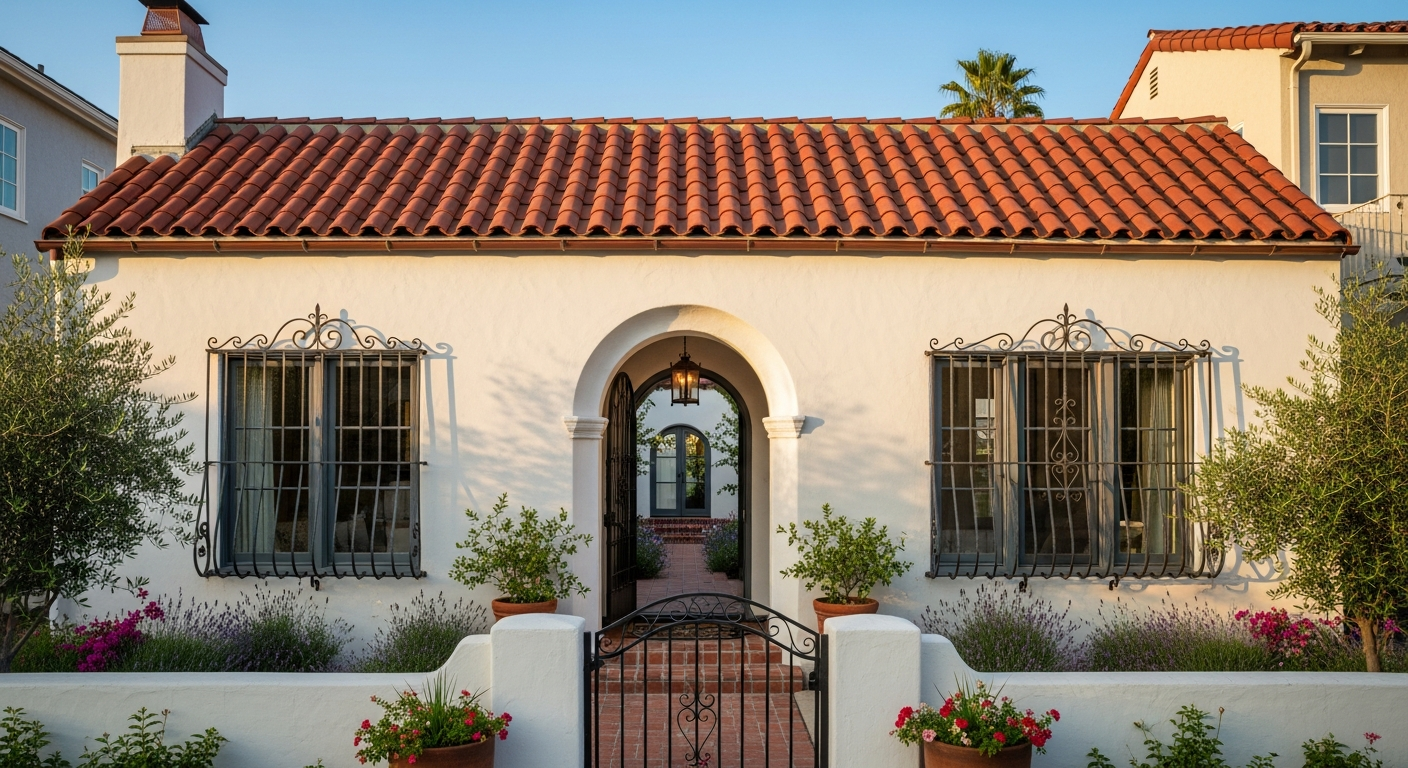 Spanish Revival ADU design in Los Angeles neighborhood