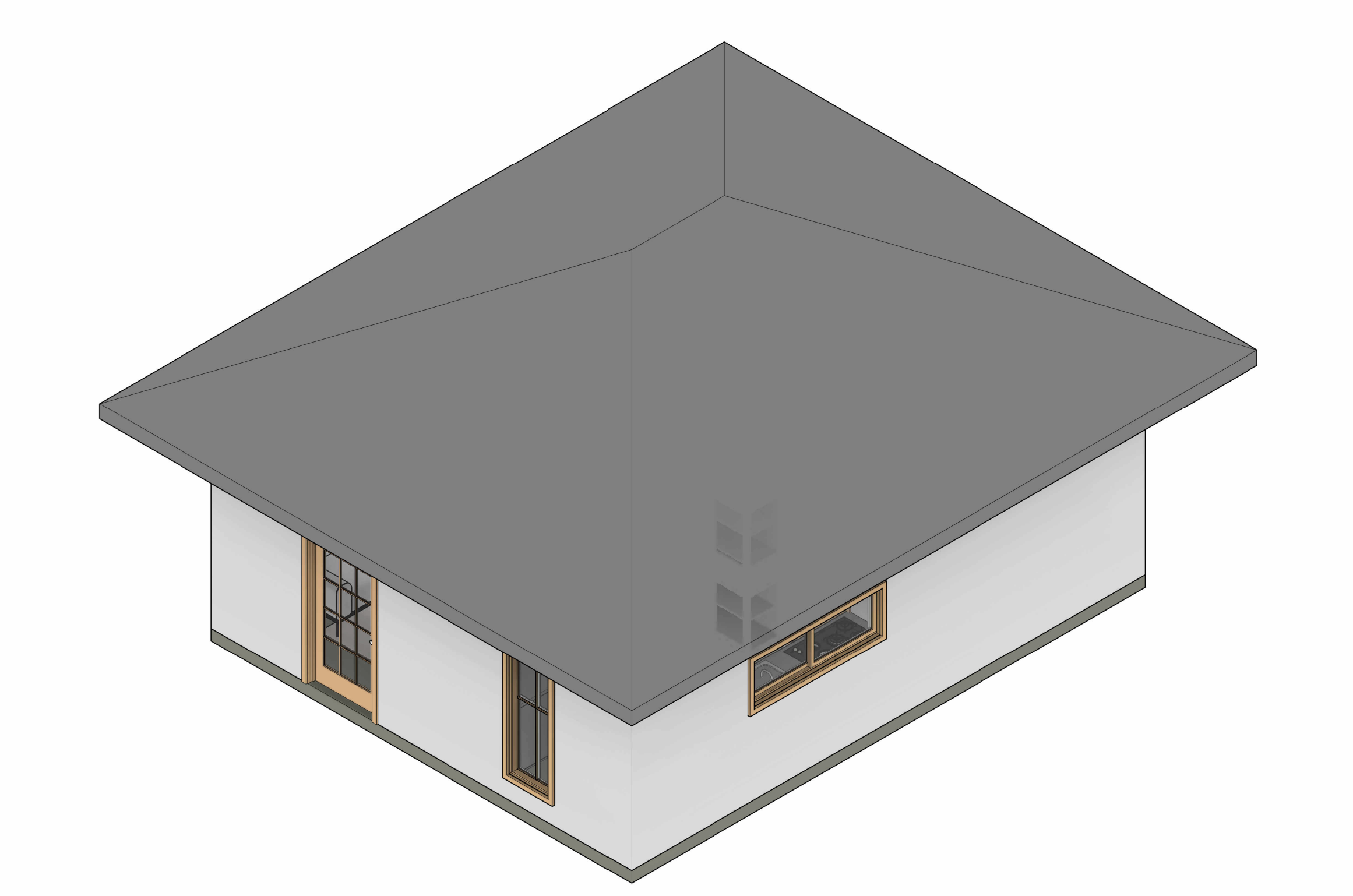 Solstice 499 SQFT ADU 3D Rendering view 2
