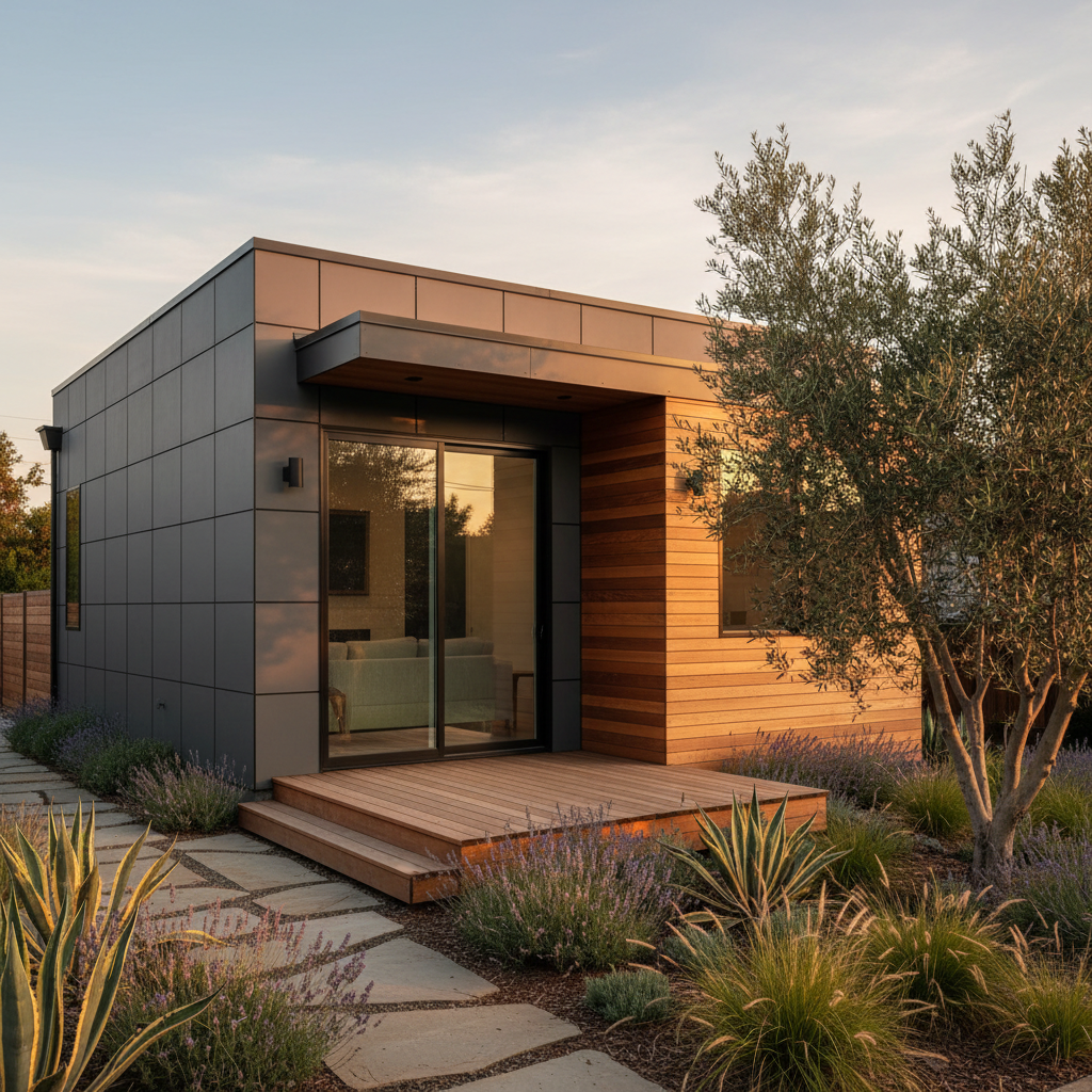 What Types of Exterior Siding Work Best for an ADU in California
