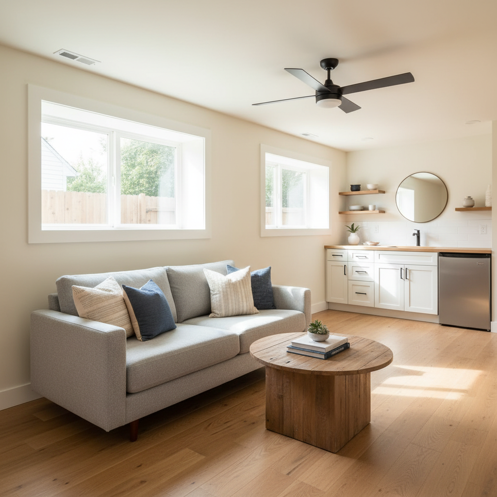 Interior Conversion ADU vs. Garage Conversion ADU