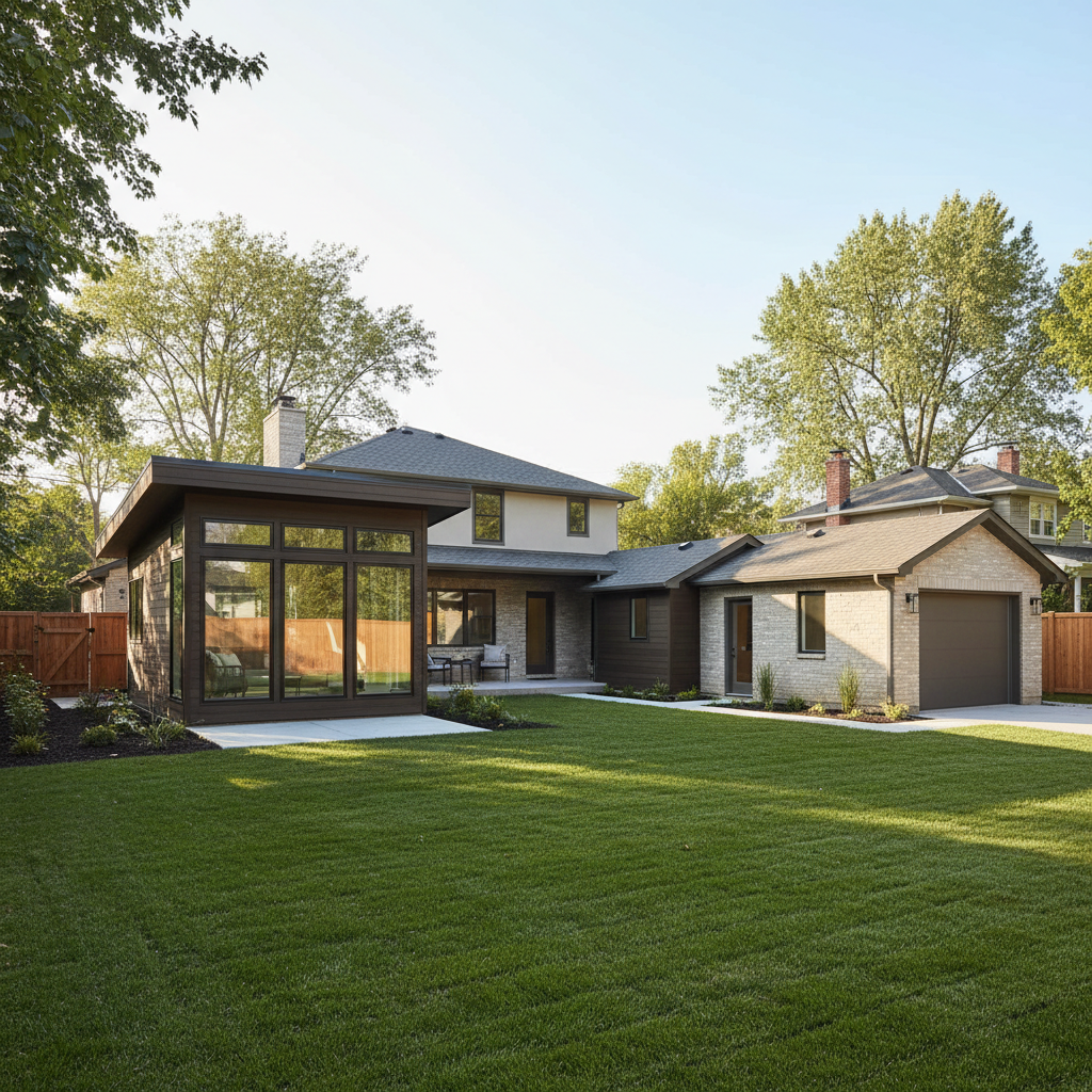 What Is a Backyard Cottage and How Is It Classified as an ADU in California? — An architectural rendering or high-quality photograph showcasing different types