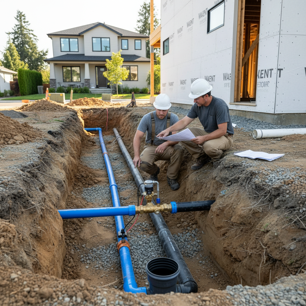 ADU Plumbing Explained: What a New Water and Sewer Connection Actually Involves