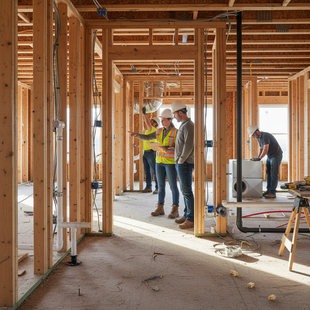 What Gets Checked at a Rough Inspection and Why It Matters Before Walls Close Up