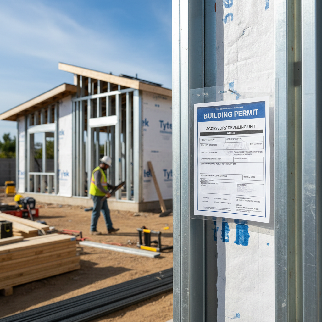 What Is a Building Permit Card and Why It Needs to Stay on Site During ADU Construction