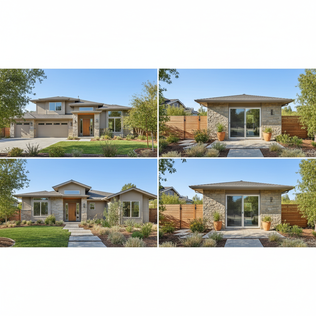 What Is a JADU Covenant in California and When Does Your Project Require One — A split image or collage showing a large single-family home on one side and a sma